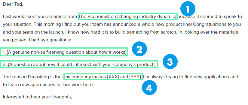 The Congratulatory “New Announcement” Business Email Template
